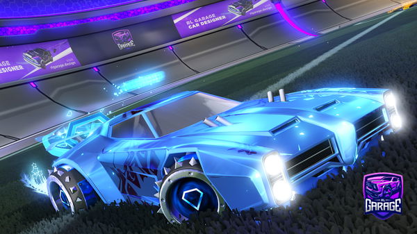 A Rocket League car design from DolnMag