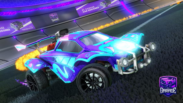 A Rocket League car design from I-Asta-I