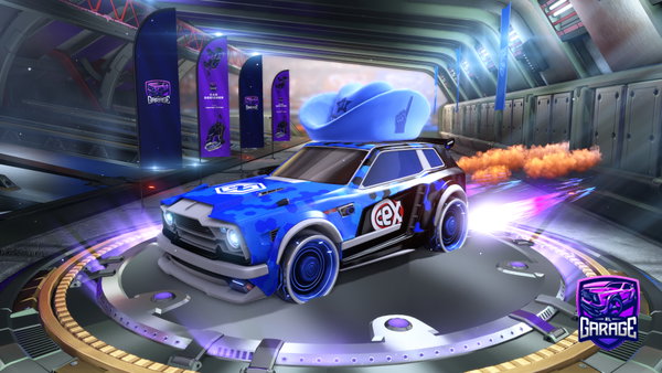 A Rocket League car design from Flexie