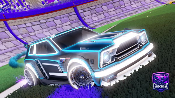 A Rocket League car design from mahouds