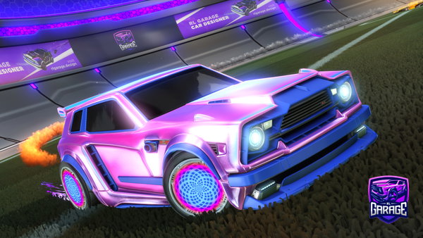 A Rocket League car design from Zacdfox