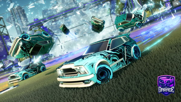 A Rocket League car design from teddy2552