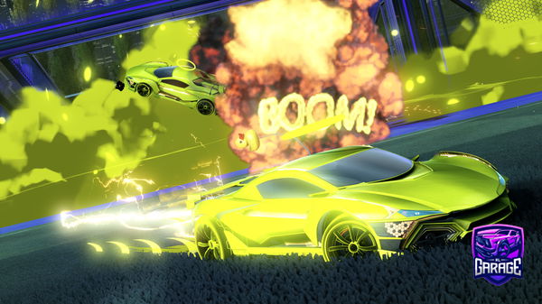 A Rocket League car design from Fishiey