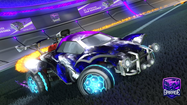 A Rocket League car design from XMicahRL
