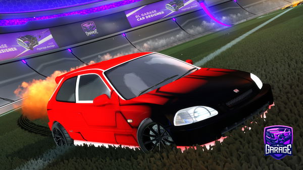 A Rocket League car design from Kaithepie