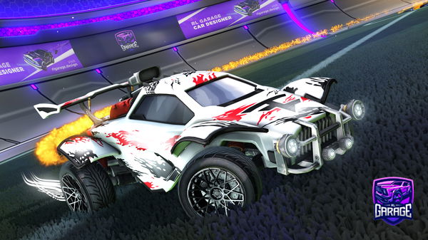 A Rocket League car design from echoXvz