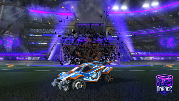 A Rocket League car design from Cbf_selicx9