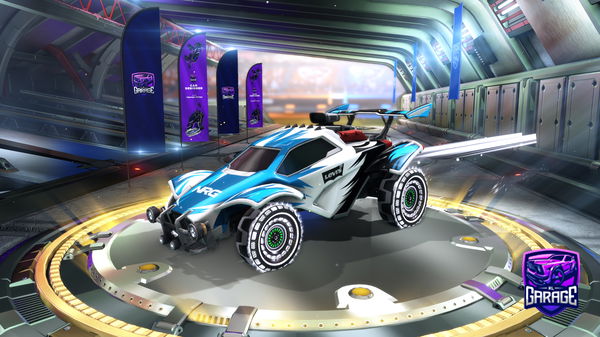 A Rocket League car design from Tapin