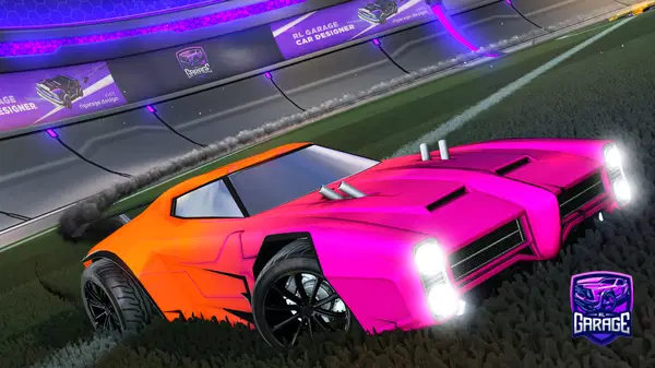 A Rocket League car design from Doublebrook_Wood