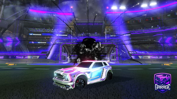 A Rocket League car design from Razorblade25