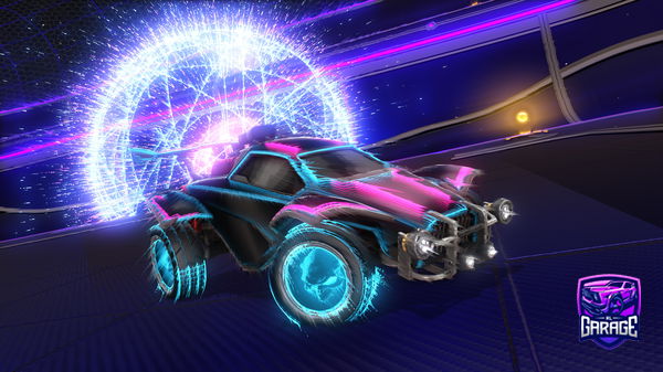 A Rocket League car design from PozitivPlay