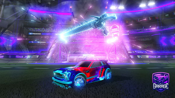 A Rocket League car design from Bledart1473