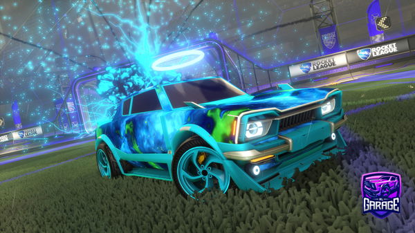 A Rocket League car design from nehsghawj