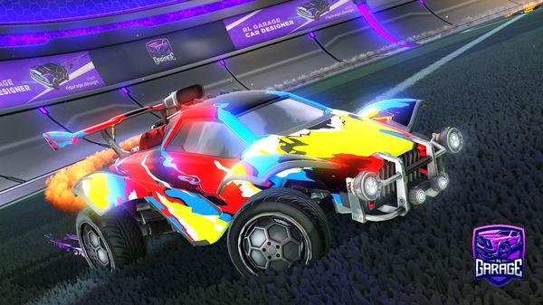 A Rocket League car design from sardyn82