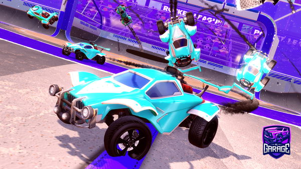 A Rocket League car design from VozifyGaming