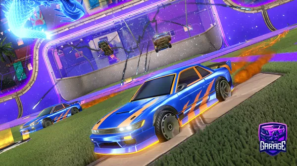 A Rocket League car design from AlanFlatline