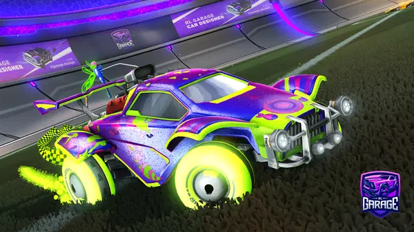 A Rocket League car design from Charzzie12