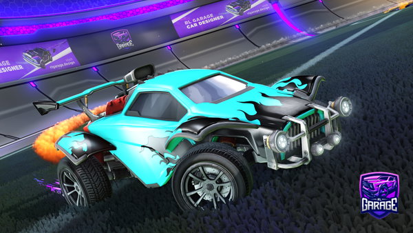 A Rocket League car design from Faster_567