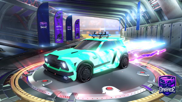 A Rocket League car design from sparks-JTS-win