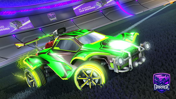 A Rocket League car design from Lexa_S78