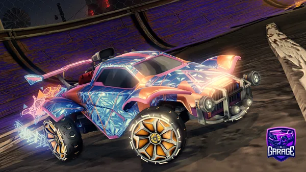 A Rocket League car design from ItsGiuze