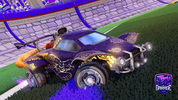 A Rocket League car design from YOUNES45100