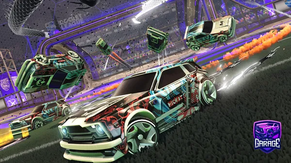 A Rocket League car design from exca_blunt