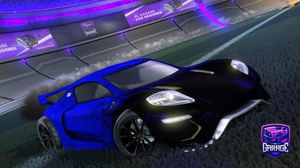 A Rocket League car design from Mylesmjm