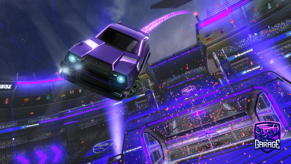 A Rocket League car design from Rlhead14