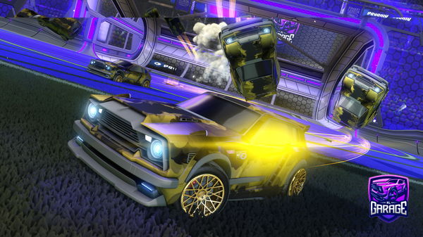A Rocket League car design from oThornsMC