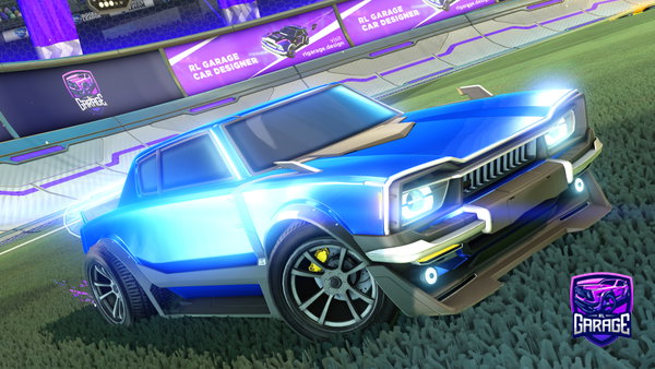 A Rocket League car design from NiraRL