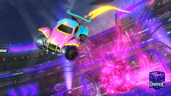 A Rocket League car design from TydeJV