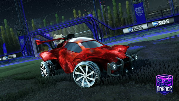 A Rocket League car design from PXTTSY-10