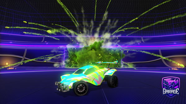 A Rocket League car design from Deathlore