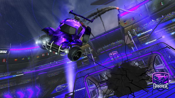 A Rocket League car design from Etanisgoody