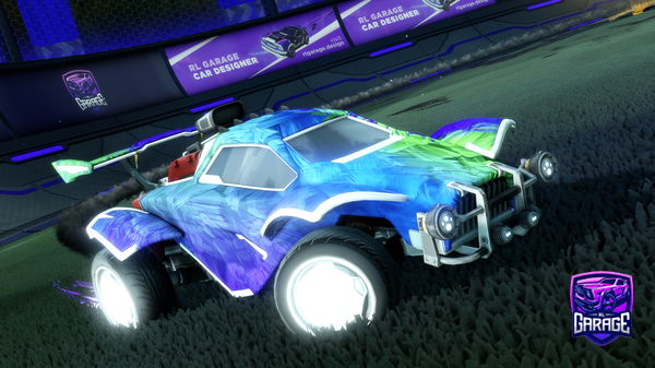 A Rocket League car design from beauzearend