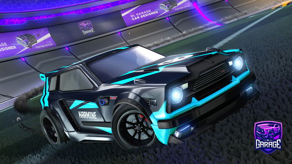 A Rocket League car design from Noiseux43