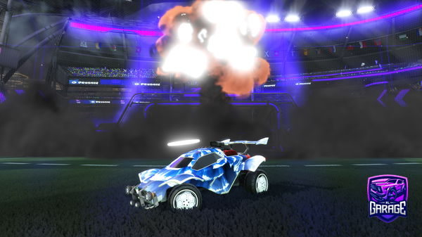 A Rocket League car design from relyttyler