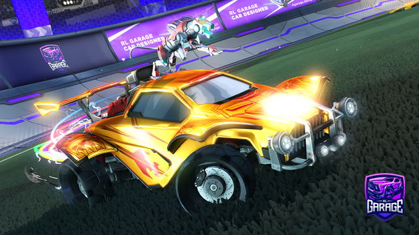 A Rocket League car design from MikeMarshall