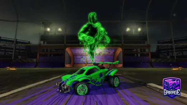 A Rocket League car design from Zaskarraspa