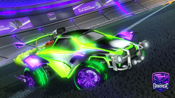 A Rocket League car design from My_gt_is_Pulse_lethal