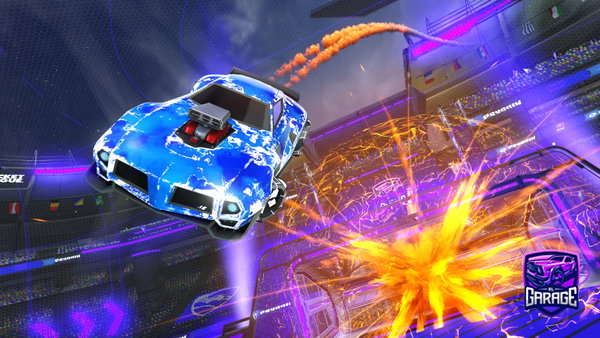 A Rocket League car design from AzA_MONK
