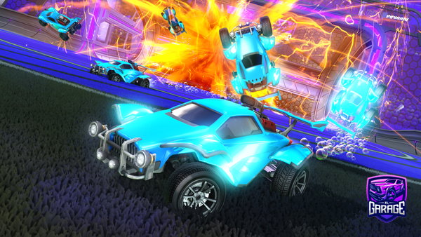 A Rocket League car design from wessongoat
