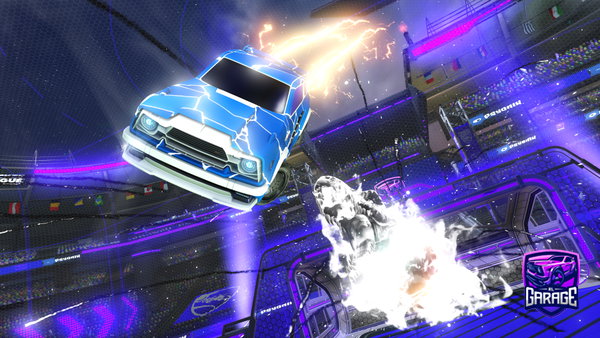 A Rocket League car design from wide-striker9