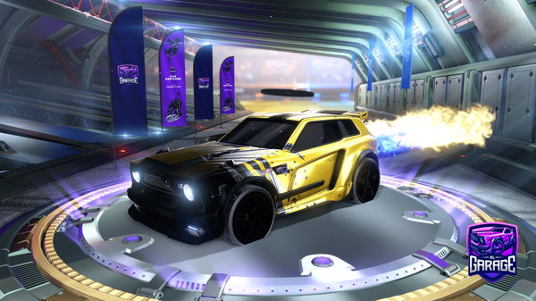 A Rocket League car design from jxrdan444