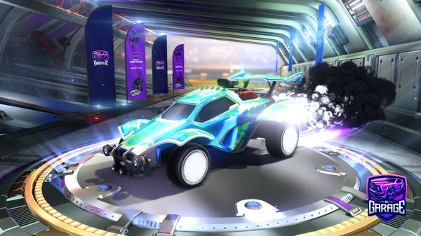 A Rocket League car design from WhiteSeventh