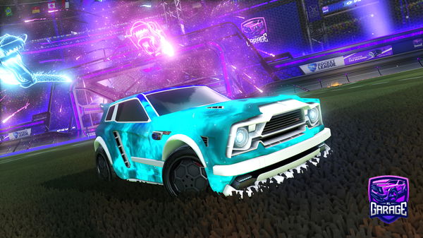 A Rocket League car design from The_King_Master