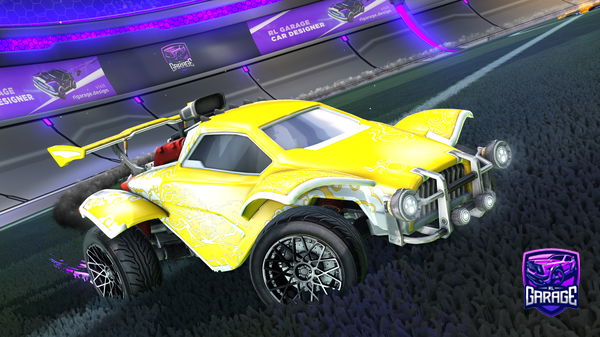 A Rocket League car design from Scaraxe