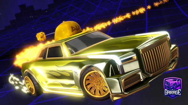 A Rocket League car design from ZielCzerv