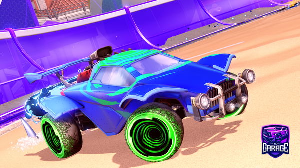 A Rocket League car design from frick_my_tm8
